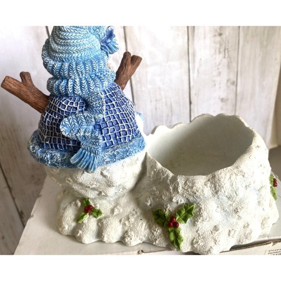 Snowman Buddies Cabdle holder Christmas Decor - Picture 4 of 8